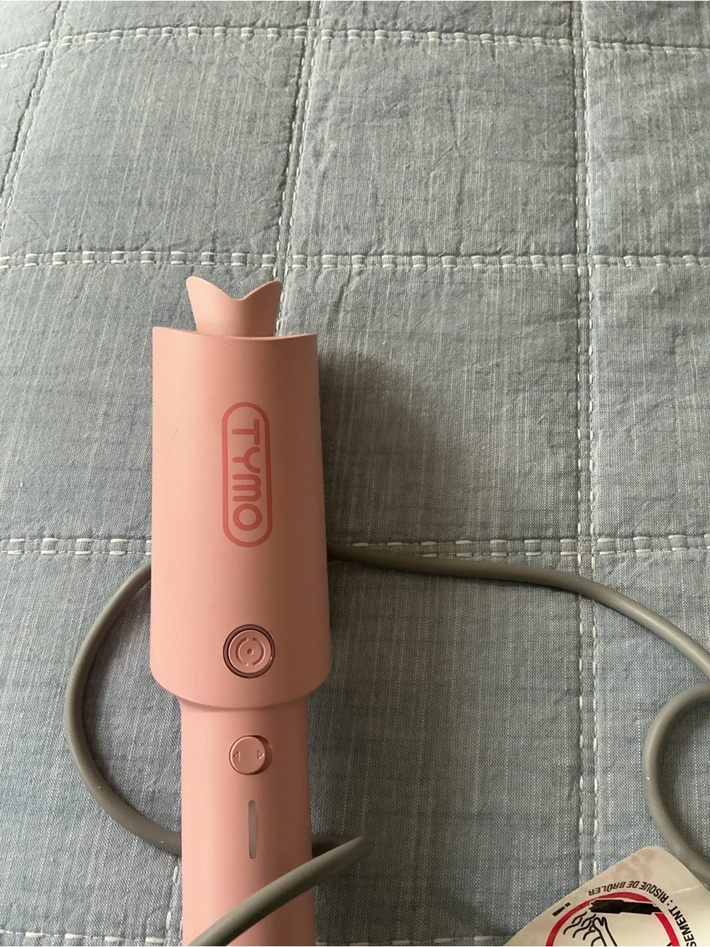 Pink Automatic Hair Curler for Effortless Styling
